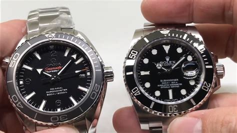 omega seamaster planet ocean 600m vs rolex sd43|Rolex Sea.